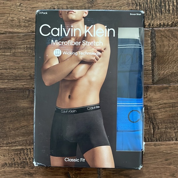 Calvin Klein Men's Micro Stretch 2 Pack Boxer Brief size XL - Picture 4 of 6